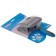 Delight packer plastic, soft cord, large, black and blue
