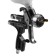 Pneumatic pneumatic spray gun "Zilber" BG1388, HVLP, 30 DIN, 3 ATM, 1/4F, Stop 1.3 mm