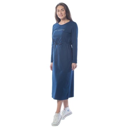 Female dress, size 44, blue color-2
