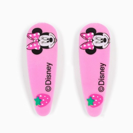 Hair clip, 2 pcs, 5.5 cm, Minnie Mouse-3