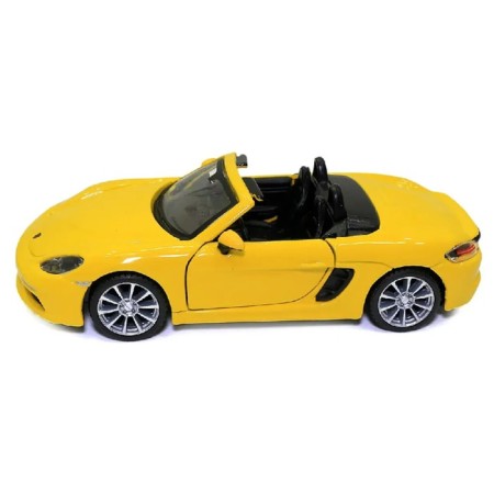 BBURAGO Porsche 718 BOXSTER, DIE-CAST, 1:32, Red color-2