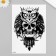 Black Black Black Tattoo “Black Skull” 21x14.8 cm
