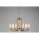 Suspended chandelier ATESSA E27 240W