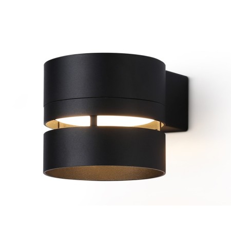 Wall lamp with a switch and a change of Ambrella Light, Techno, TN71073, GX53, Black Color