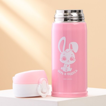 Thermos "Believe miracles", 350 ml, heat conservation time 6-8 hours-2