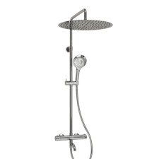 The shower system Wasserkraft a188.117.101.087.ch Thermo, tropical shower, thermostat, chrome