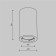 Ceiling light Technical C003CW-01W-1, GU10, 1x12 W, 70x70x120 mm, white