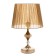 Aurelia table lamp E27 40W gold 29x29x49.5 cm Risalux
