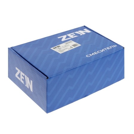 Shower mixer Zein Z3725, two -wound, watering can 3 modes, hose 150 cm, chrome-10