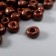 Round beads 6/0 "coffee" 20 g