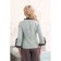 Female jacket, size 46, green color