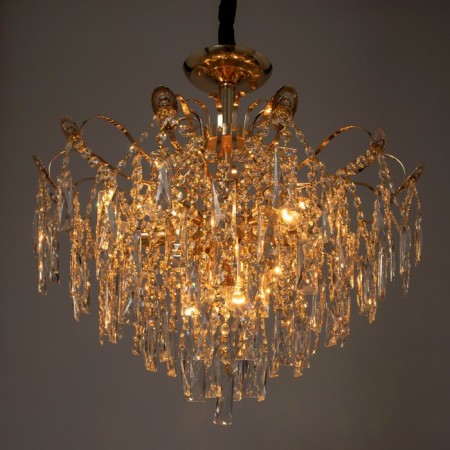Chase "Arina" 8x60W E14 gold 58x58x53cm SVK-3