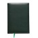 Diary Leduced A5 160 sheets attomex.visa, solid cover of artificial leather with foam rubber, block 70 g/m2, green