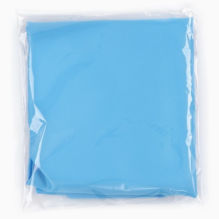 Locum for needlework, satin plain blue 50*50 cm-4