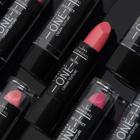 Lipstick jeanmishel 3d effect tone 10 coral, 14 g-1