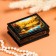 Casket "Swans", 7.5 × 10 cm, lacquer miniature