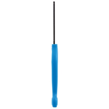 Delight antistatic comb, 58 teeth 18 mm, plastic pen, black and blue-1