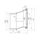 Fan pipe for the toilet "Ani Plast" W0220, eccentric, 20 mm