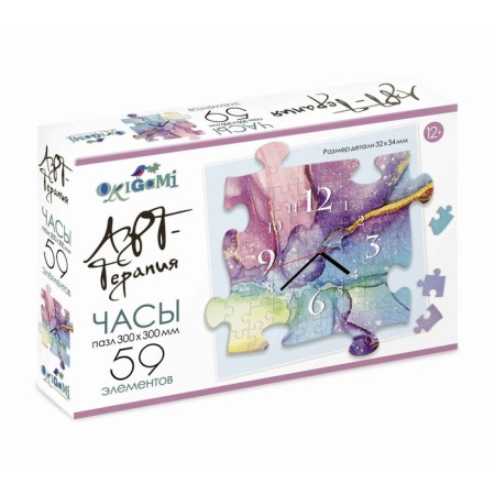 Puzzle hours "Art Therapy. Paints ", 59 elements