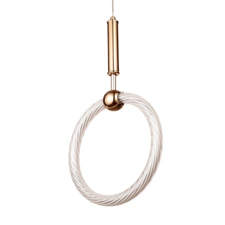 Lamp Bayerlux "Vando" LED 26W gold 24x4.5x44.5 cm-6