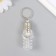 Light light on the ring "Spiral transparent lamp" flashes 2x2x7cm
