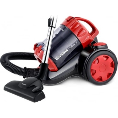 Vacuum cleaner Centec CT-2528, 2000/350 W, 1.5 l, multicyclone, red/black