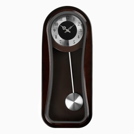 Wall clock, series: pendulum, discrete move, 2AA, D-15 cm, 24 x 57 cm-3
