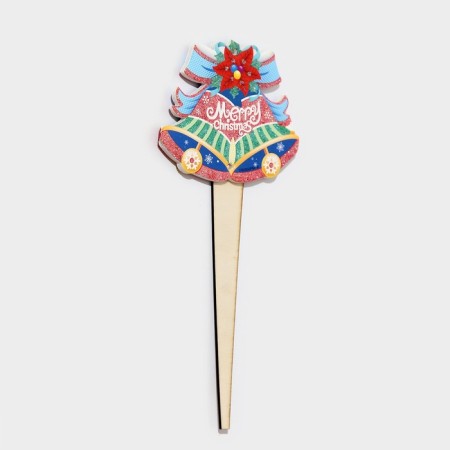 Topper decorative "bells" 10x24.7 cm-2