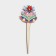 Topper decorative "bells" 10x24.7 cm