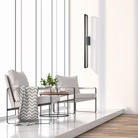 Wall lamp Mantra Durban, LED, 2300LM, 3000K, 122x60x995 mm, black color-2