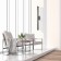 Wall lamp Mantra Durban, LED, 2300LM, 3000K, 122x60x995 mm, black color