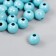 Beads for creativity plastic "imitation of turquoise" d = 1 cm set 20 g