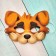 Puppet show. Mask "Dog"