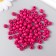 Beads for creativity tree "Imperial fuchsia" d-0.8 cm, set of 20 g