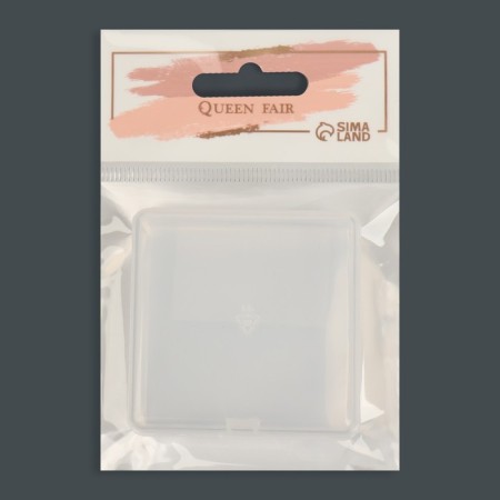 Container for cutter, 6.2 × 5.8 cm, transparent color-5