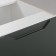 Floor cabinet 400 Helga, 400x500x824, white/olive software MDF