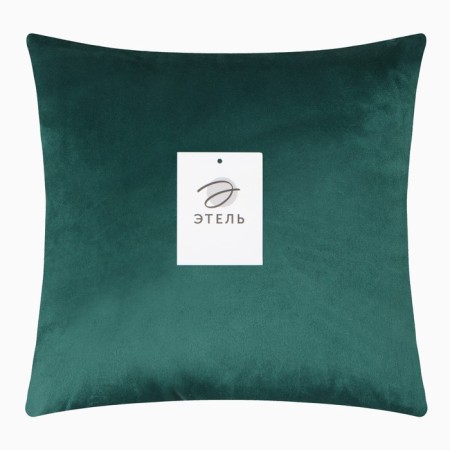 Pillow Decorative Ethel col. Emerald, 30*30cm, velor-4