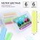 Set of colored crayons Blue Tractor, 6 colors