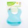 Blory for feeding silicone with pocket, blue color