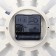 Wall clock, series: interior, discrete move, d-25 cm, aa, white