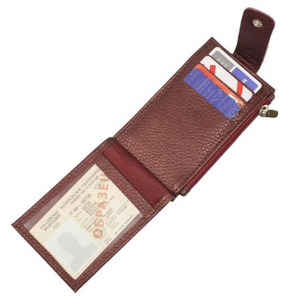 Cartholder on the button, brown color-2