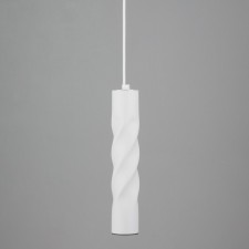 Suspension lamp Eurosvet Scroll 50136/1 LED, 5 W, 4200K, 250LM, 55x55 mm, white color