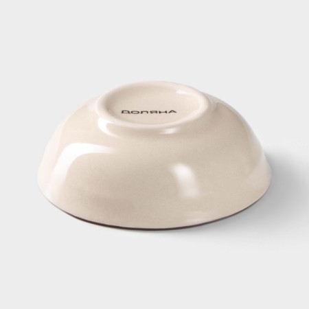 Ceramic "Temptation", 60 ml, d = 8 cm, beige bore saucer-2