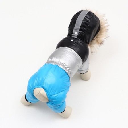 Kombinozon "Fluff", size 12 (DS 28 cm, OG 38 cm, Osh 27 cm), blue-3
