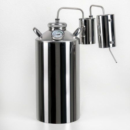 Distiller, 15 l, throat 8 cm, thermometer