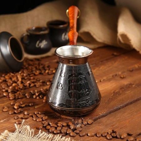 Turk for coffee Copper "Scarlet Sails", 0.5 l-1
