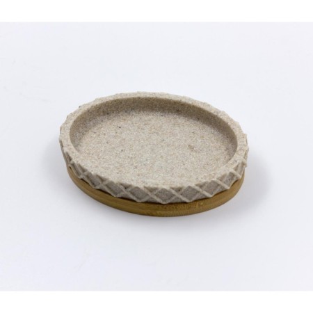 Joy Home soap dish, Polyirez, with bamboo-1