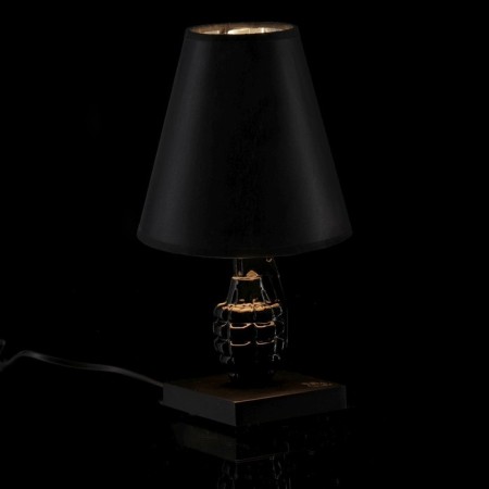 Black-white tablet lamp "Pomegranate" 22 × 30 × 22 cm-6