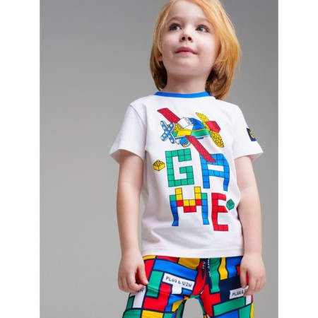 Футболка для мальчика PlayToday, рост 116 см