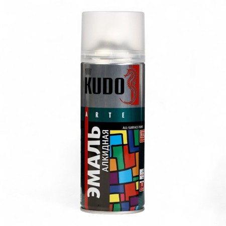 Aerosol paint enamel Kudo universal green RAL 6029, 520 ml-3
